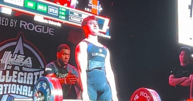 BREITBART STRONG: Editor's Son Makes Big Debut at USA Powerlifting Collegiate Nationals - Vimarsana News