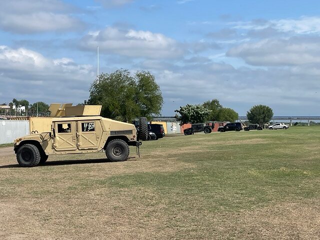 Texas military forces deploy in Eagle Pass in preparation for next month's scheduled end o