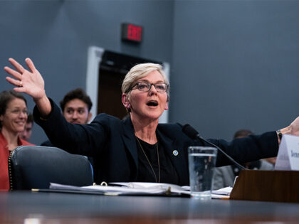 Energy Secretary Jennifer Granholm testifies before the House Appropriations Subcommittee on Energy and Water Development on March 23, 2023, in Washington, DC. (Tom Williams/CQ-Roll Call, Inc via Getty Images)