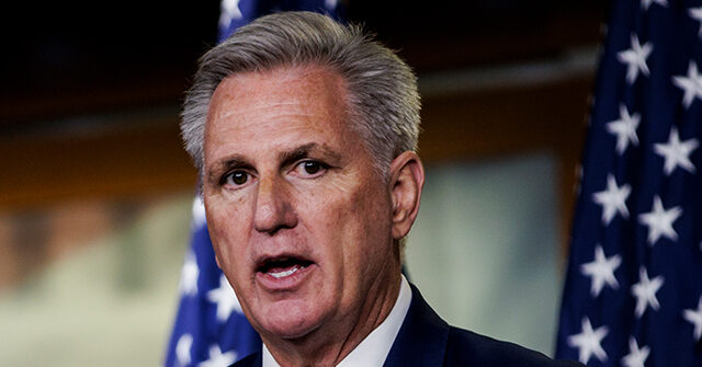 McCarthy: ‘It Is Very Difficult for the Democrats to Agree Not to Spend More’