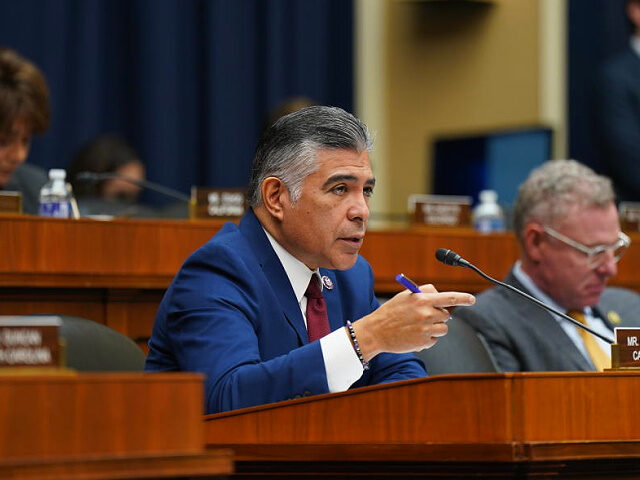 Representative Tony Cardenas, a Democrat from California, speaks during a House Energy and