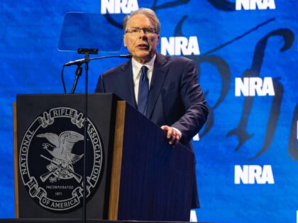 Wayne LaPierre, executive vice president and chief executive officer of the National Rifle