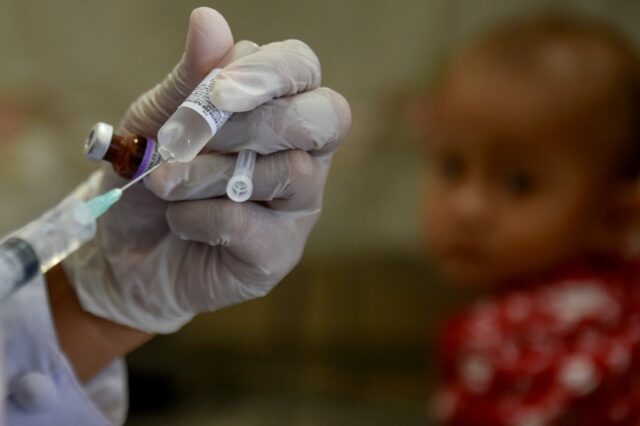 "More than a decade of hard-earned gains in routine childhood immunization have been erode