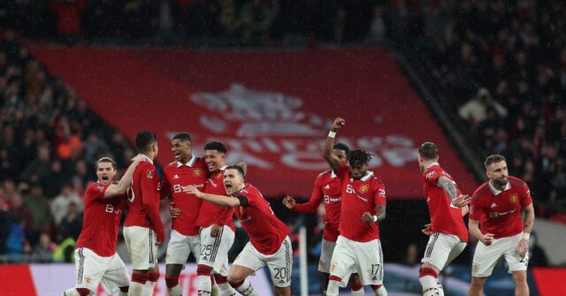 Man Utd Beat Brighton On Penalties To Set Up FA Cup Final Against Man ...