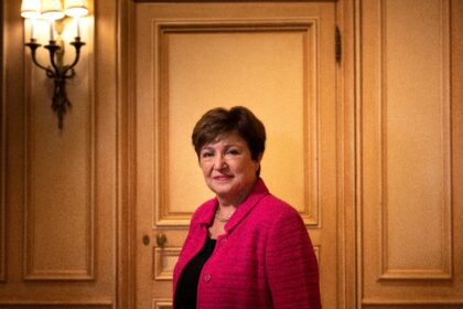 IMF managing director Kristalina Georgieva said central banks should continue battling hig