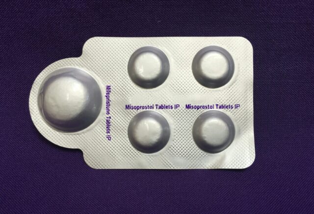 Mifepristone is usually taken as part of a two-drug regimen to induce abortions in the ear