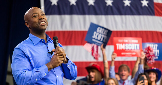 Exclusive — Tim Scott on Left’s ‘Culture of Grievance’: ‘I Destroy that Lie'