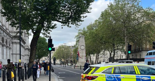 Car Crashes Into Security Gates at Downing Street, One Arrest