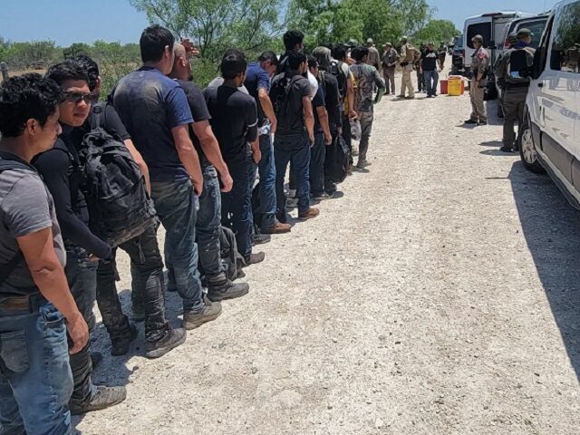150 migrants found on Texas freight train near border. (Kinney County Sheriff's Office)
