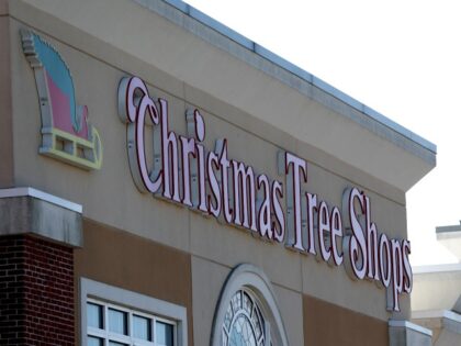 FOXBOROUGH, MA - OCTOBER 14: Patriot Place store Christmas Tree Shops in Foxborough, MA on