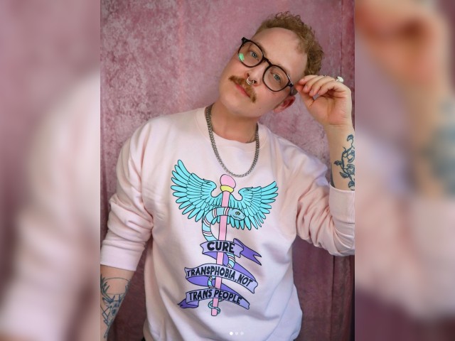Target partnered with the U.K.-based brand Abprallen and transgender designer Erik Carnell to sell its designs for PRIDE month (abprallenuk/Instagram)