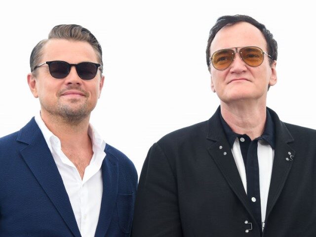 Leonardo DiCaprio and Quentin Tarantino attend the photocall for "Once Upon A Time In Holl
