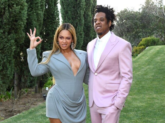 Beyoncé and Jay-Z attend 2020 Roc Nation THE BRUNCH on January 25, 2020 in Los Angeles, C