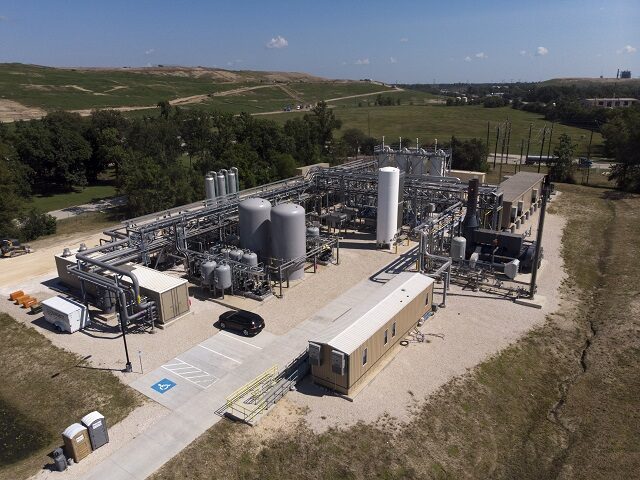 The Ameresco Renewable Natural Gas Plant in Houston, Texas, US, on Tuesday, Oct. 5, 2021.