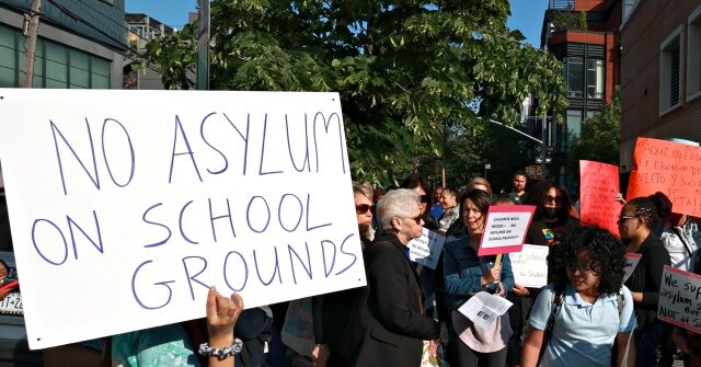 NYC Moves Migrants Out of Public School Gym Amid Parent Protests