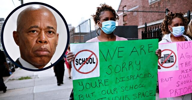 NYC Mayor Eric Adams Tells Outraged Parents to Deal with Adult Migrants Living in Public School Gyms