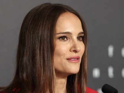 Natalie Portman attends the "May December" press conference at the 76th annual Cannes film festival at Palais des Festivals on May 21, 2023 in Cannes, France. (Photo by Mohammed Badra/Pool/Getty Images)