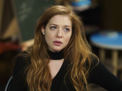 LAW & ORDER: SPECIAL VICTIMS UNIT -- "Chasing Theo" Episode 1813 -- Pictured: Rachelle Lefevre as Nadine Le Doux -- (Photo by: Michael Parmelee/NBCU Photo Bank/NBCUniversal via Getty Images via Getty Images)