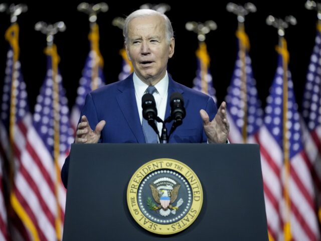 President Joe Biden speaks on the debt limit during an event at SUNY Westchester Community