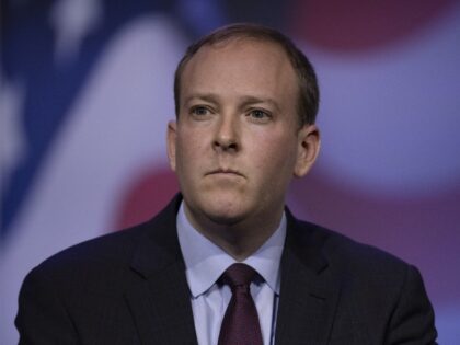 Representative Lee Zeldin, a Republican from New York, listens during the Republican Jewish Coalition (RJC) Annual Leadership Meeting in Las Vegas, Nevada, U.S., on Saturday, Nov. 6, 2021. Following Tuesday's results, the National Republican Campaign Committee added 13 House Democrats to the list of 57 it was targeting for defeat …