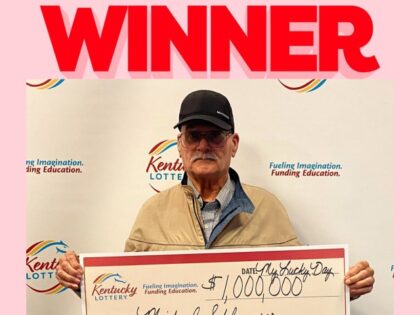 PHOTO – Man Wins $1M Lottery After Running Out of Gas, Coasting into Station: ‘Congratulations to Him!’