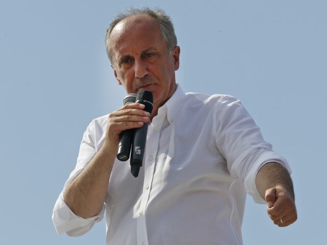 In this Saturday, June 16, 2018 file photo, Muharrem İnce, then the presidential candidat