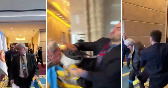 Ukraine Delegate Punches Russian in Face at Economic Summit