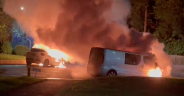 'Like a War Zone' Small English Towns Sees Dozen Cars Set on Fire