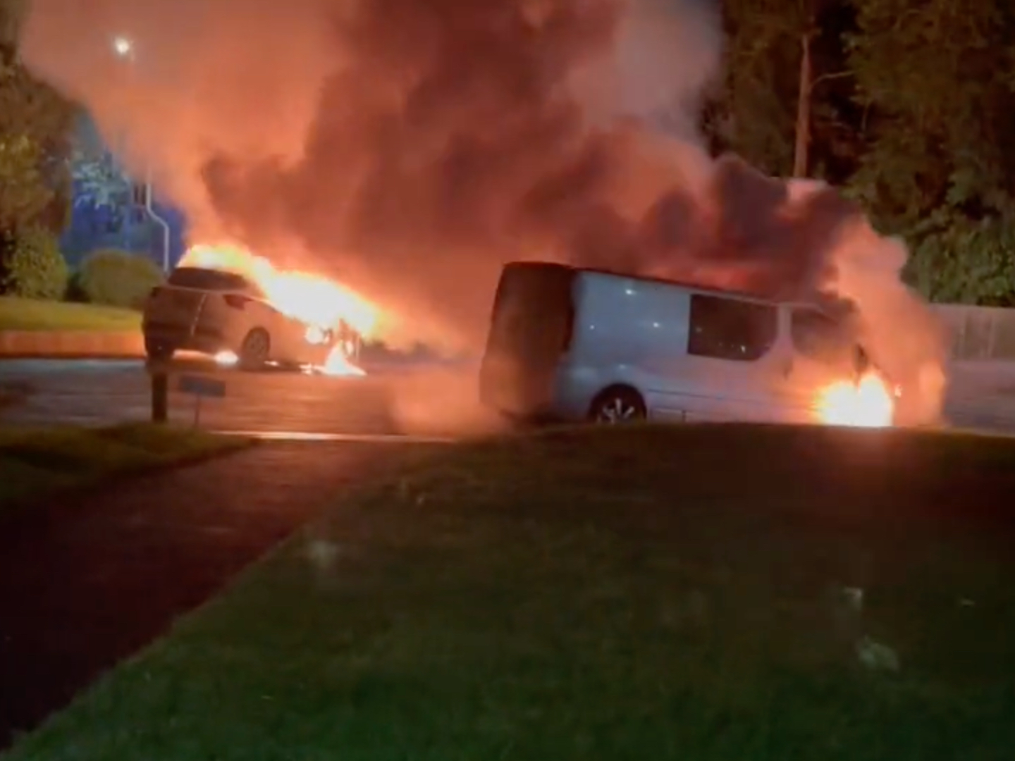 'Like a War Zone' Small English Towns Sees Dozen Cars Set on Fire - Vimarsana News