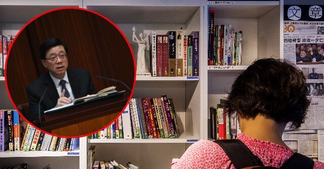 Hong Kong Leader Defends Removing Tiananmen Square Books from Libraries