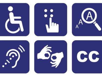 disability icon set