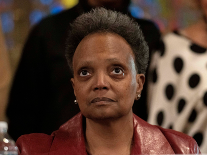 Chicago Mayor Lori Lightfoot participates in a forum with other Chicago mayoral candidates hosted by the Chicago Women Take Action Alliance Jan. 14, 2023, at the Chicago Temple in Chicago. Lightfoot is fighting for reelection Tuesday after a history-making but tumultuous four years in office and a bruising campaign threaten …