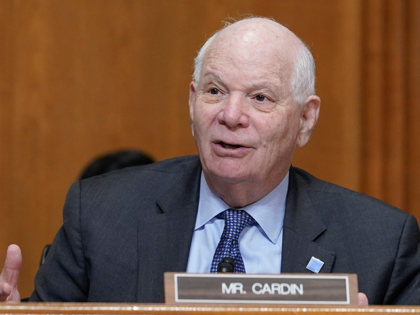 Sen. Ben Cardin, D-Md., asks a question during the Senate Finance Committee hearing on April 19, 2023, on Capitol Hill in Washington. Cardin of Maryland is expected to announce his retirement Monday, May 1, after serving three terms, opening a rare vacancy in the Senate ahead of the 2024 election, …