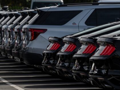 Vehicles for sale at a Ford dealership in Richmond, California, US, on Tuesday, Feb. 21, 2