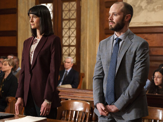 LAW & ORDER -- "Open Wounds" Episode 22022 -- Pictured: (l-r) Elisabeth Wate