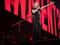 Jewish Protesters Wave Israeli Flag at Roger Waters Concert