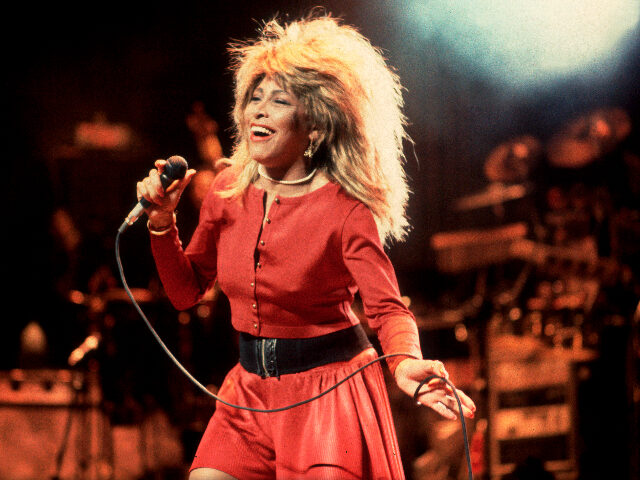 Tina Turner performs at the Poplar Creek Music Theater on September 12,1987 in Hoffman Estates, Illinois (Photo by Paul Natkin/Getty Images)