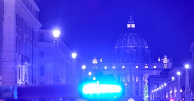 Gatecrasher Storms Border of Vatican City State in His Car