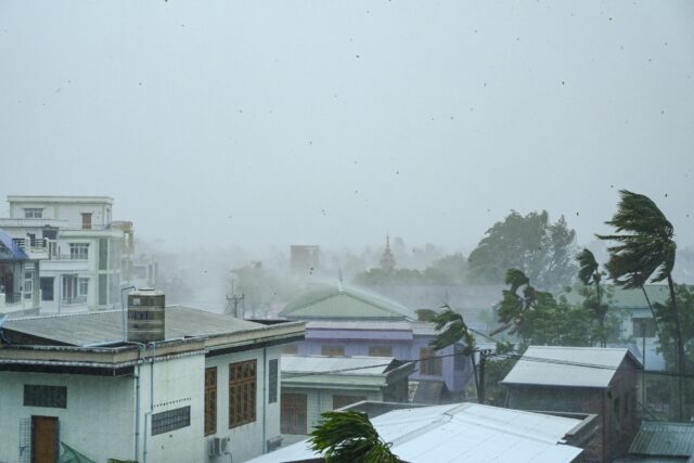 Cyclone Mocha crashed into Myanmar and southeastern Bangladesh on May 14, 2023