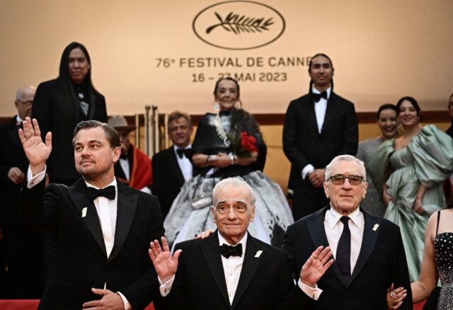 DiCaprio, Scorsese and De Niro brought the hottest ticket in town, the premiere of 'Killer