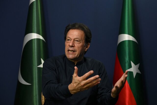 Imran Khan said last week's violence was a 'conspiracy' staged to justify repression of hi