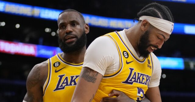 Healthy and happy: LeBron James, Anthony Davis lead Lakers back to ...