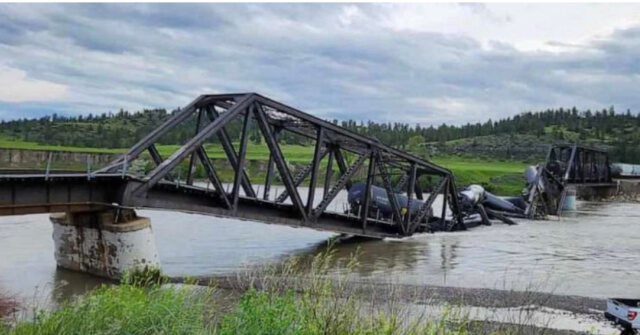 Train Carrying Hazardous Materials Derails into Yellowstone River 