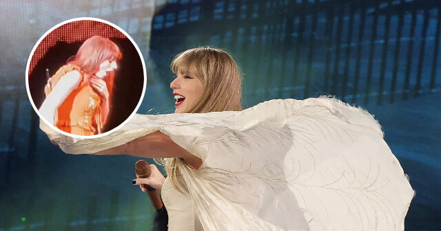 Watch: Bug Flies into Taylor Swift’s Mouth, Forcing Her to ‘Swallow’ It