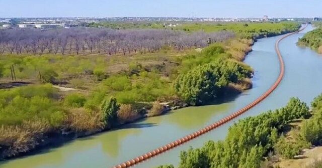 Texas Governor Orders Installation of Floating Border Barrier in Rio Grande
