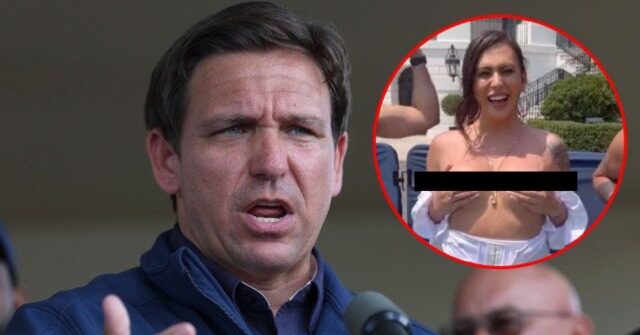Ron DeSantis on Topless Trans Model at White House: 'Totally Inappropriate'