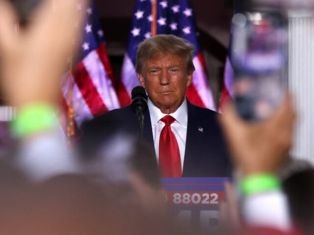 BEDMINSTER, NEW JERSEY - JUNE 13: Former U.S. President Donald Trump speaks at the Trump N