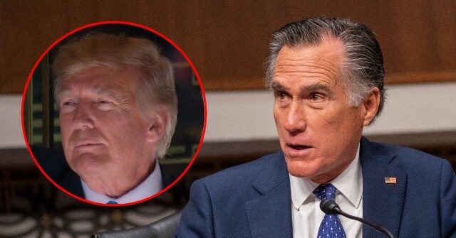 Romney on Trump Indictment: He 'Brought These Charges upon Himself'