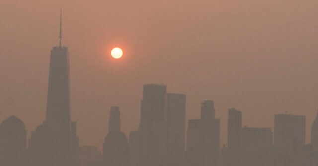 Canadian Wildfire Pollution Spurs Cancellation of NY Giants Indoor Practice