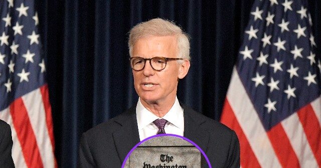 Nolte: Disgraced Washington Post Loses Publisher Fred Ryan
